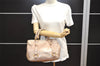 Authentic MIU MIU Vintage Leather 2Way Shoulder Hand Tote Bag Purse Pink 2472I