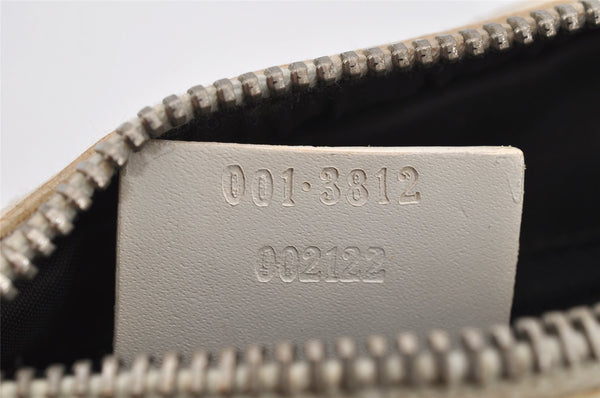 Authentic GUCCI Shoulder Hand Bag Purse Canvas Leather 0013812 Black 2474I