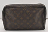 Auth Louis Vuitton Monogram Trousse Toilette 28 Clutch Bag M47522 Junk 2474J