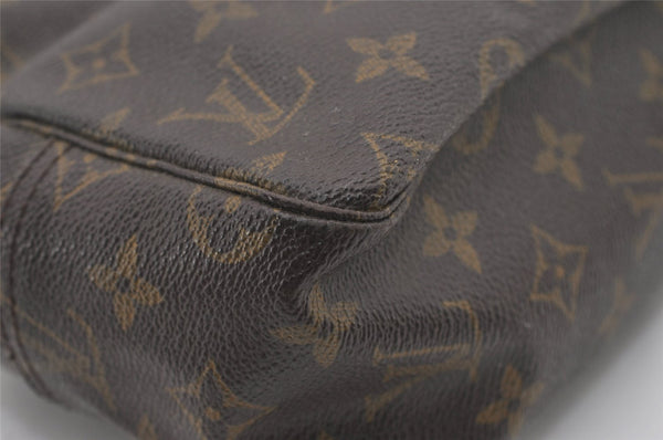 Auth Louis Vuitton Monogram Trousse Toilette 28 Clutch Bag M47522 Junk 2474J