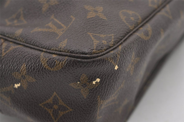 Auth Louis Vuitton Monogram Trousse Toilette 28 Clutch Bag M47522 Junk 2474J