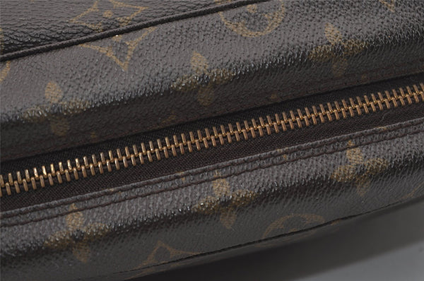 Auth Louis Vuitton Monogram Trousse Toilette 28 Clutch Bag M47522 Junk 2474J