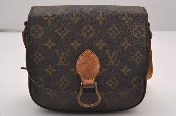 Authentic Louis Vuitton Monogram Saint Cloud MM M51243 Shoulder Cross Bag 2475J