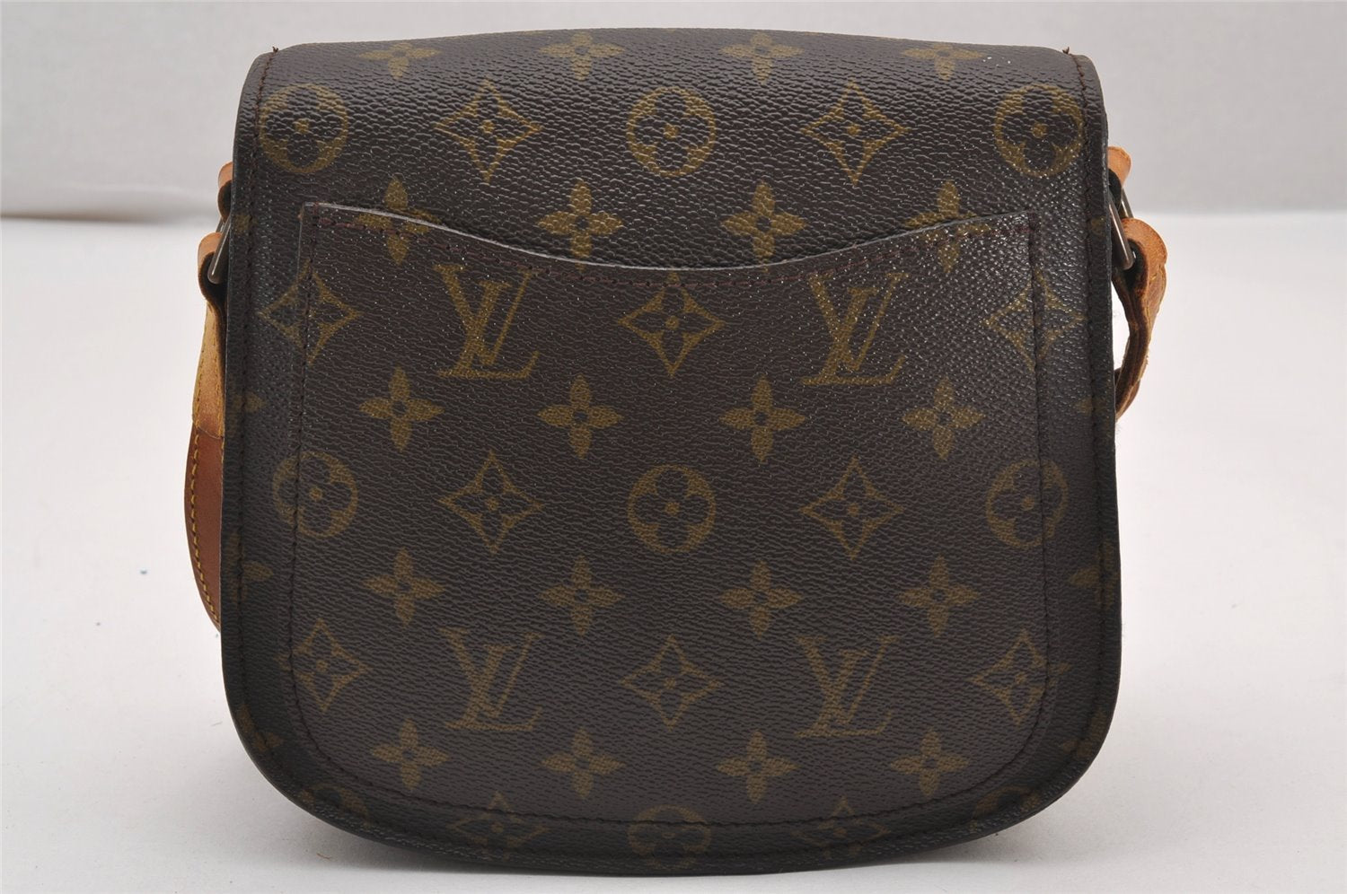 Authentic Louis Vuitton Monogram Saint Cloud MM M51243 Shoulder Cross Bag 2475J