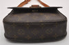 Authentic Louis Vuitton Monogram Saint Cloud MM M51243 Shoulder Cross Bag 2475J