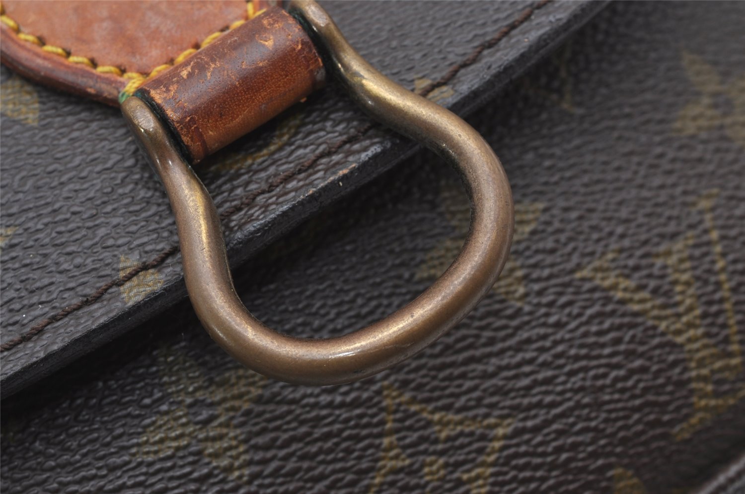 Authentic Louis Vuitton Monogram Saint Cloud MM M51243 Shoulder Cross Bag 2475J