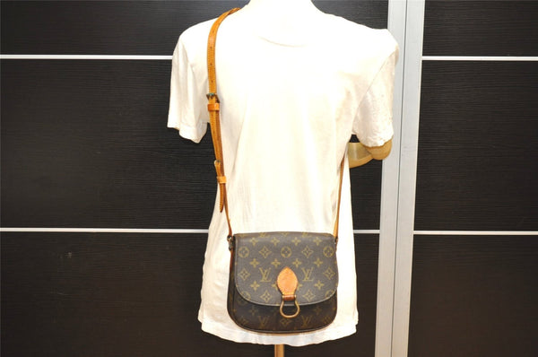 Authentic Louis Vuitton Monogram Saint Cloud MM M51243 Shoulder Cross Bag 2475J