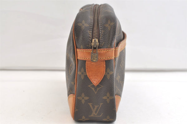 Authentic Louis Vuitton Monogram Compiegne 28 Clutch Hand Bag M51845 LV 2475K