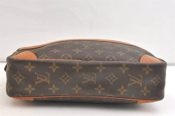 Authentic Louis Vuitton Monogram Compiegne 28 Clutch Hand Bag M51845 LV 2475K