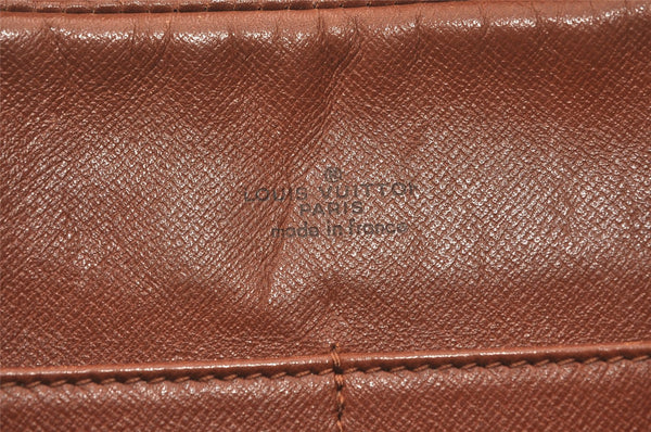 Authentic Louis Vuitton Monogram Compiegne 28 Clutch Hand Bag M51845 LV 2475K