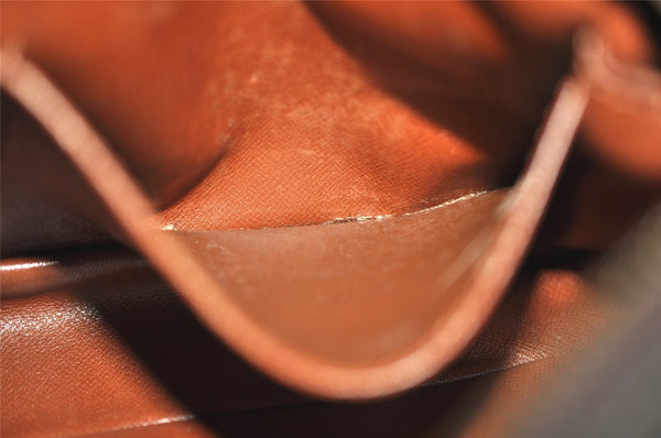 Authentic Louis Vuitton Monogram Compiegne 28 Clutch Hand Bag M51845 LV 2475K