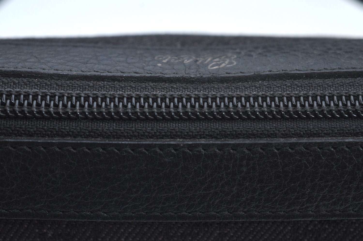 Authentic GUCCI Abbey Shoulder Tote Bag GG Canvas Leather 268640 Black 2476J