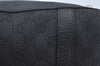 Authentic GUCCI Abbey Shoulder Tote Bag GG Canvas Leather 268640 Black 2476J