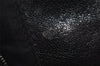 Authentic FENDI Leopard Pattern Hand Tote Bag Unborn Calf Leather Brown 2477I