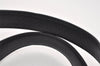 Authentic CHANEL New Travel Line Shoulder Tote Bag Nylon Leather Black 2477J