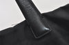 Authentic CHANEL New Travel Line Shoulder Tote Bag Nylon Leather Black 2477J