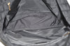 Authentic CHANEL New Travel Line Shoulder Tote Bag Nylon Leather Black 2477J