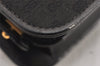 Authentic GUCCI Micro GG Canvas Leather Shoulder Hand Bag Purse Black 2477K
