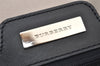 Authentic BURBERRY Vintage Canvas Leather Hand Tote Bag White Navy 2478I