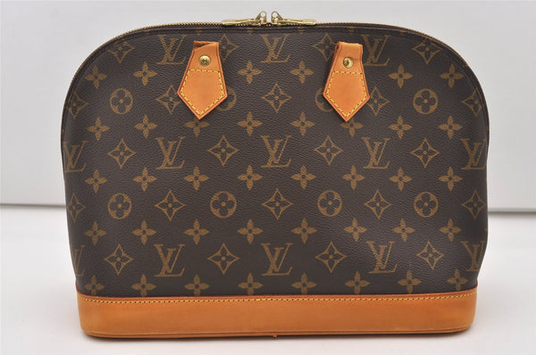 Authentic Louis Vuitton Monogram Alma Hand Bag Purse M51130 LV Junk 2478J