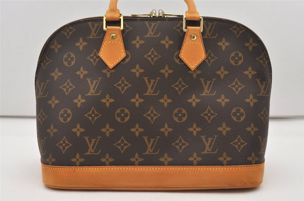 Authentic Louis Vuitton Monogram Alma Hand Bag Purse M51130 LV Junk 2478J