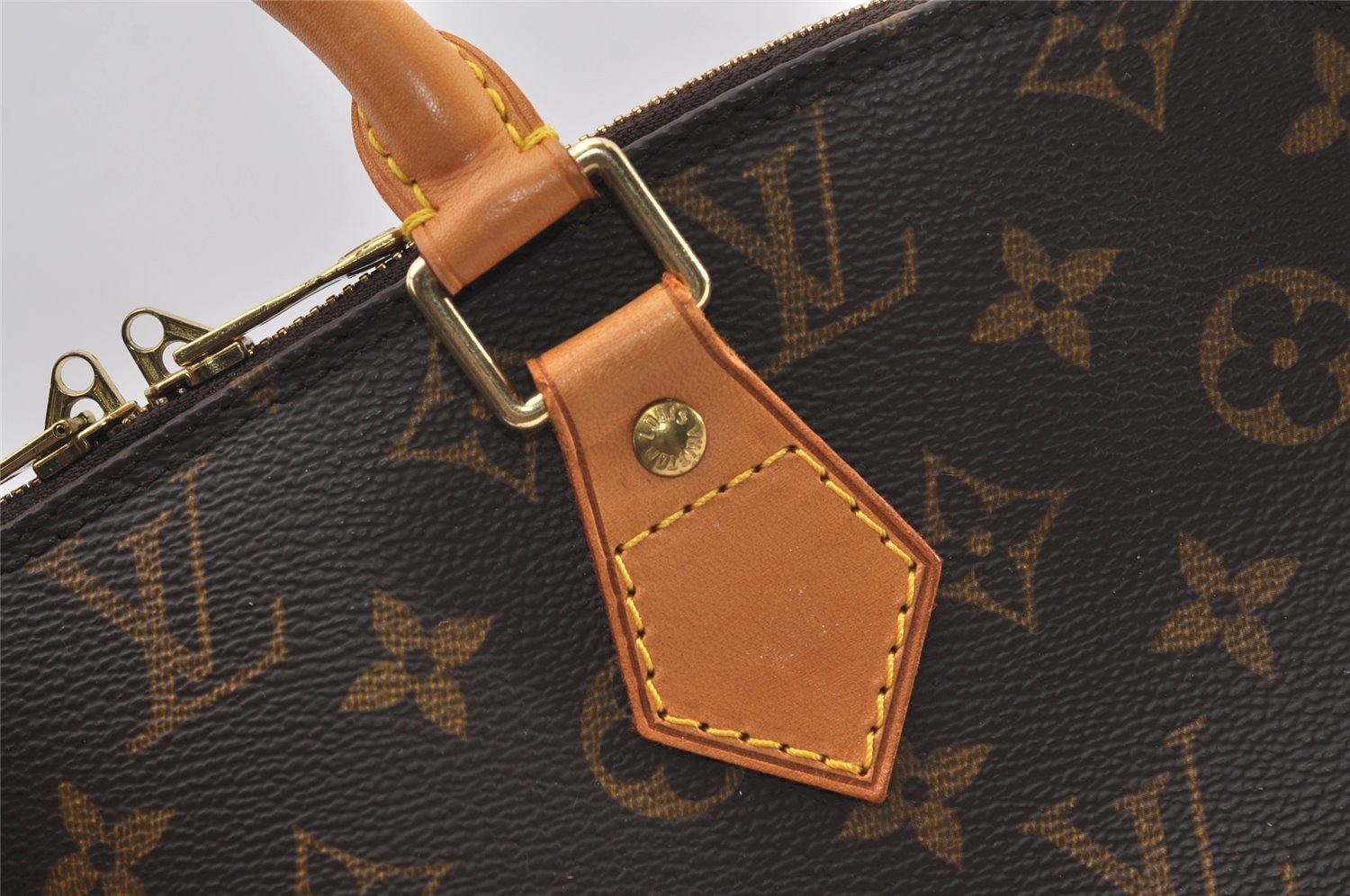 Authentic Louis Vuitton Monogram Alma Hand Bag Purse M51130 LV Junk 2478J