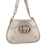 Authentic GUCCI Vintage Britt Shoulder Hand Bag Leather 167734 White 2478K
