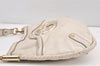Authentic GUCCI Vintage Britt Shoulder Hand Bag Leather 167734 White 2478K