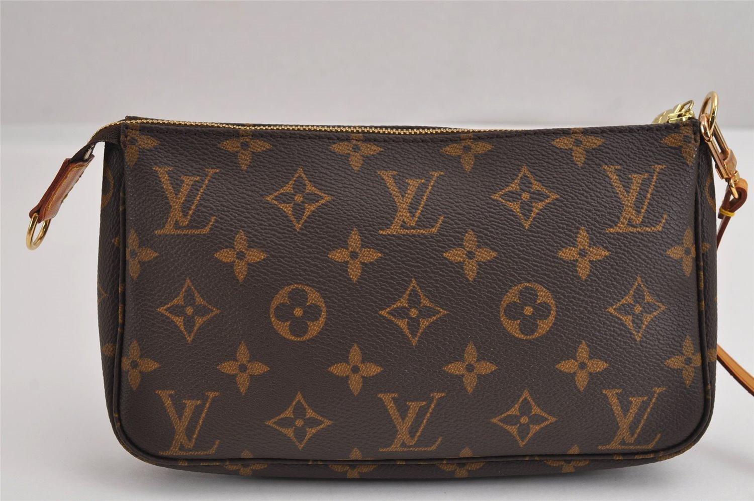 Authentic Louis Vuitton Monogram Pochette Accessoires Pouch M51980 LV 2479J