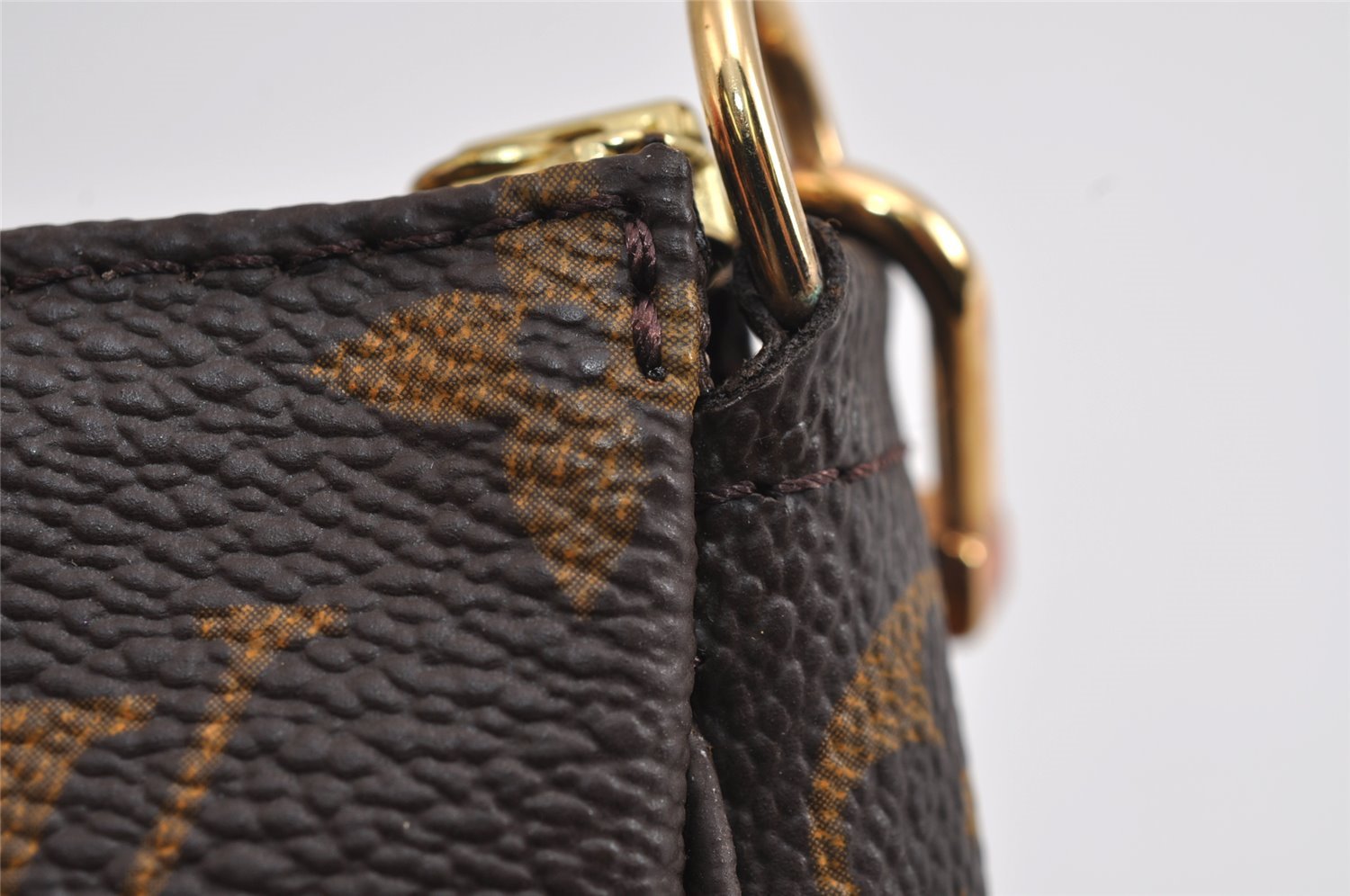 Authentic Louis Vuitton Monogram Pochette Accessoires Pouch M51980 LV 2479J