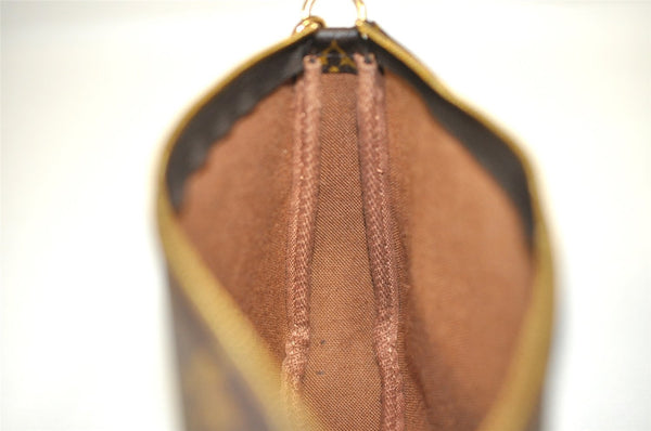 Authentic Louis Vuitton Monogram Pochette Accessoires Pouch M51980 LV 2479J
