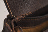 Authentic GUCCI Web Sherry Line Hand Bag Purse GG Canvas Leather Beige 2480J