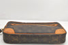 Authentic Louis Vuitton Monogram Marly Dragonne GM M51825 Clutch Bag Junk 2480K