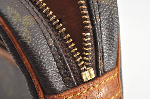 Authentic Louis Vuitton Monogram Marly Dragonne GM M51825 Clutch Bag Junk 2480K