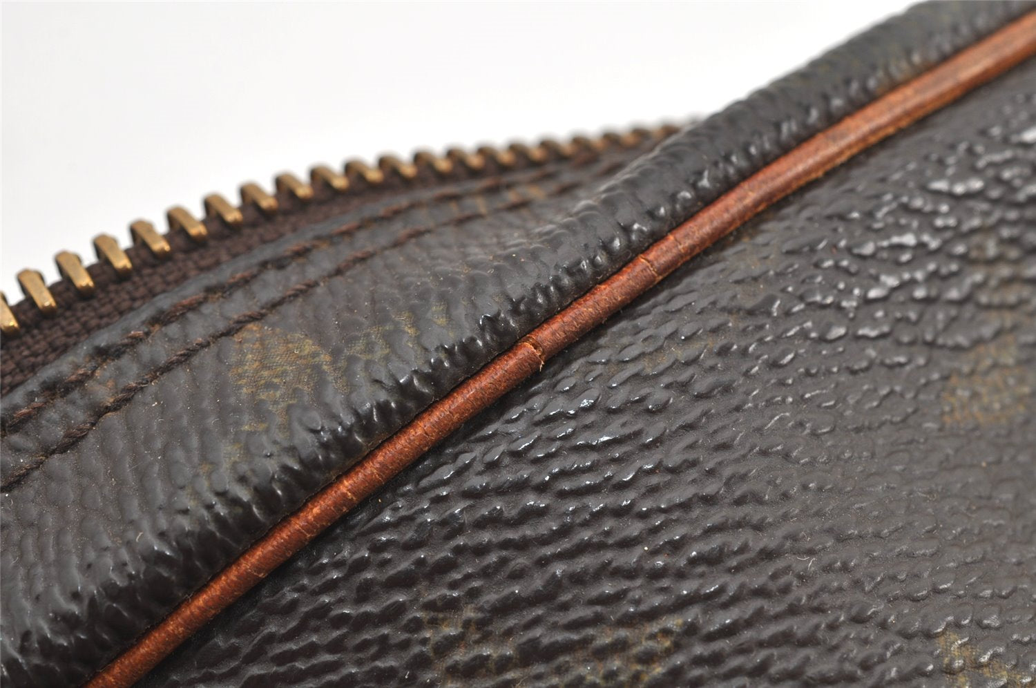 Authentic Louis Vuitton Monogram Marly Dragonne GM M51825 Clutch Bag Junk 2480K