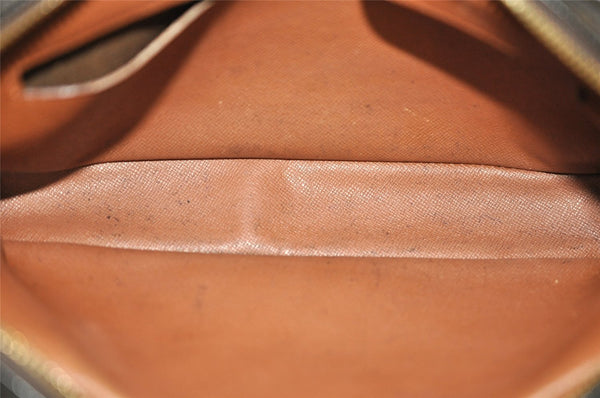 Authentic Louis Vuitton Monogram Marly Dragonne GM M51825 Clutch Bag Junk 2480K