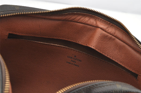 Authentic Louis Vuitton Monogram Marly Dragonne GM M51825 Clutch Bag Junk 2480K