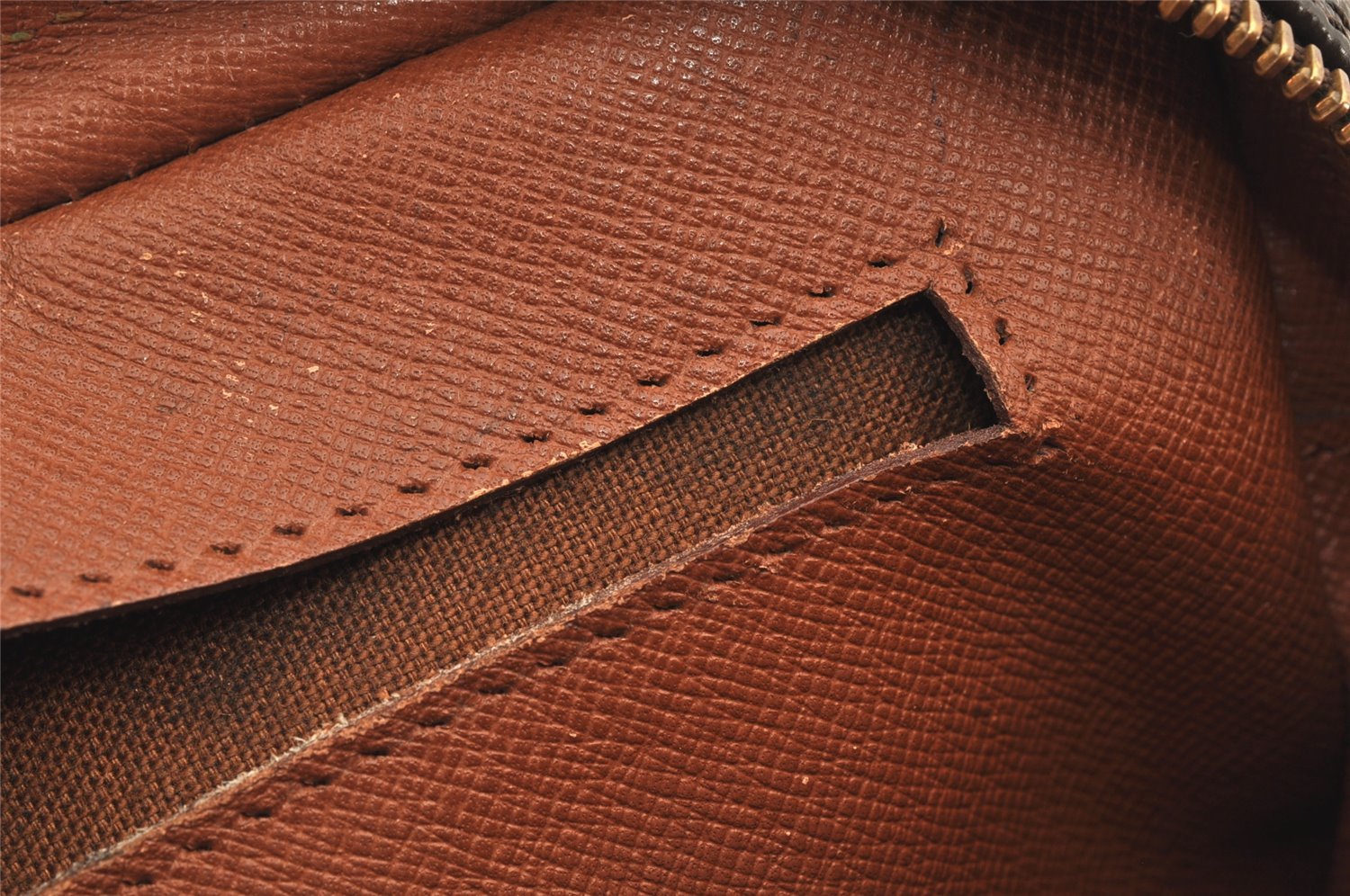 Authentic Louis Vuitton Monogram Marly Dragonne GM M51825 Clutch Bag Junk 2480K