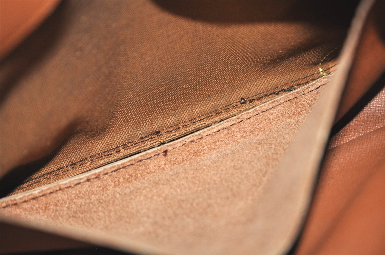 Authentic Louis Vuitton Monogram Marly Dragonne GM M51825 Clutch Bag Junk 2480K