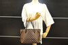 Authentic Louis Vuitton Damier Neverfull PM Shoulder Tote Bag N51109 LV 2481I