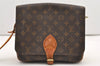 Auth Louis Vuitton Monogram Cartouchiere GM M51252 Shoulder Cross Bag Junk 2482J