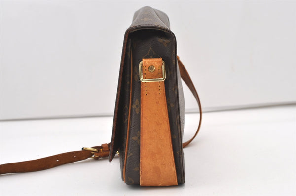 Auth Louis Vuitton Monogram Cartouchiere GM M51252 Shoulder Cross Bag Junk 2482J