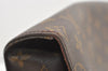 Auth Louis Vuitton Monogram Cartouchiere GM M51252 Shoulder Cross Bag Junk 2482J