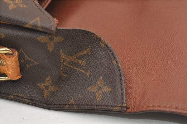 Auth Louis Vuitton Monogram Cartouchiere GM M51252 Shoulder Cross Bag Junk 2482J