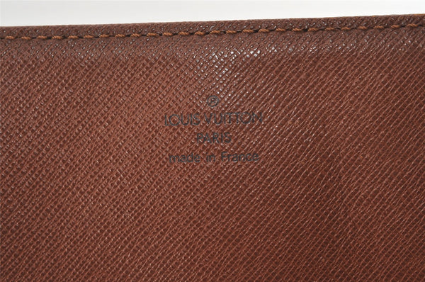 Auth Louis Vuitton Monogram Cartouchiere GM M51252 Shoulder Cross Bag Junk 2482J
