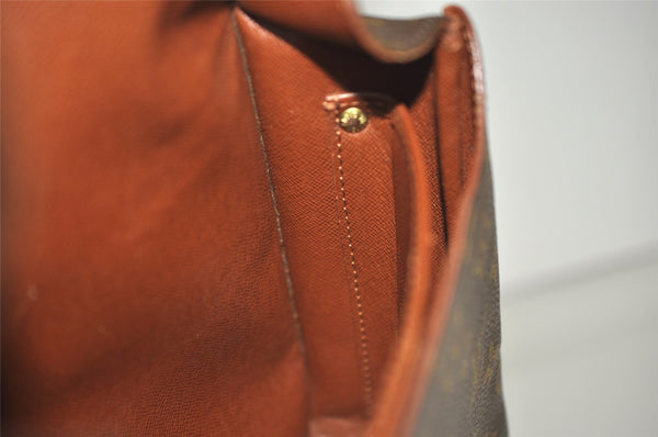 Auth Louis Vuitton Monogram Cartouchiere GM M51252 Shoulder Cross Bag Junk 2482J