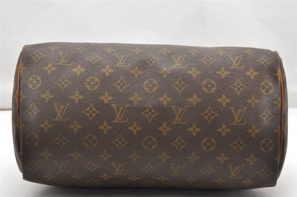 Authentic Louis Vuitton Monogram Speedy 35 Hand Boston Bag Old Model LV 2482K