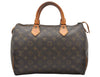 Authentic Louis Vuitton Monogram Speedy 30 Hand Boston Bag Old Model Junk 2483K