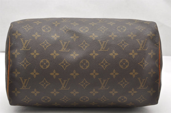 Authentic Louis Vuitton Monogram Speedy 30 Hand Boston Bag Old Model Junk 2483K