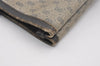 Authentic GUCCI Sherry Line Micro GG Shoulder Tote Bag PVC Leather Navy 2484J